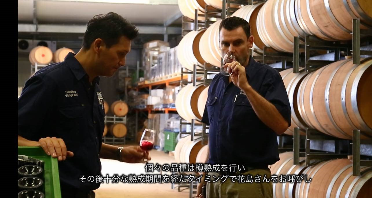 Winemakers tasting wine