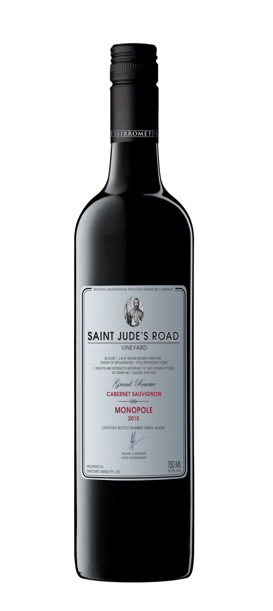 2014 Saint Jude’s Road Grand Reserve Cabernet Sauvignon Monopole - Sirromet