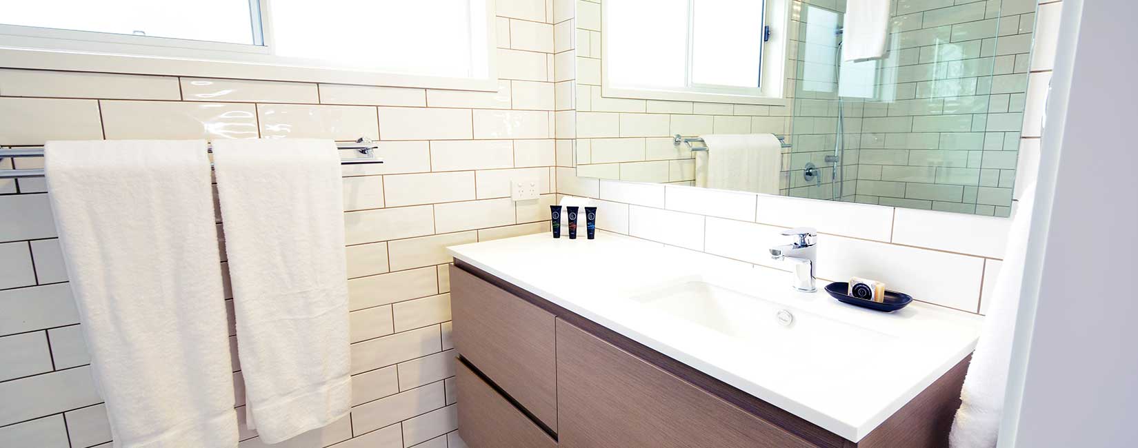 Family pavilion bathroom