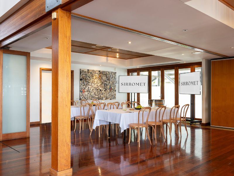Winemaker's Lounge event space at Sirromet