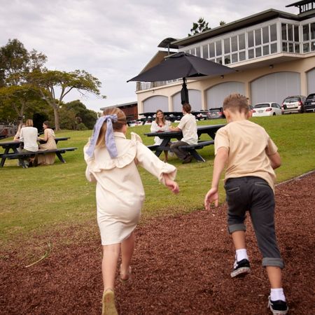 Children at Sirromet picnic area