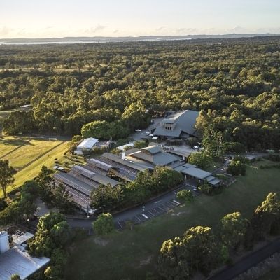Drone view of Sirromet winer and facilities