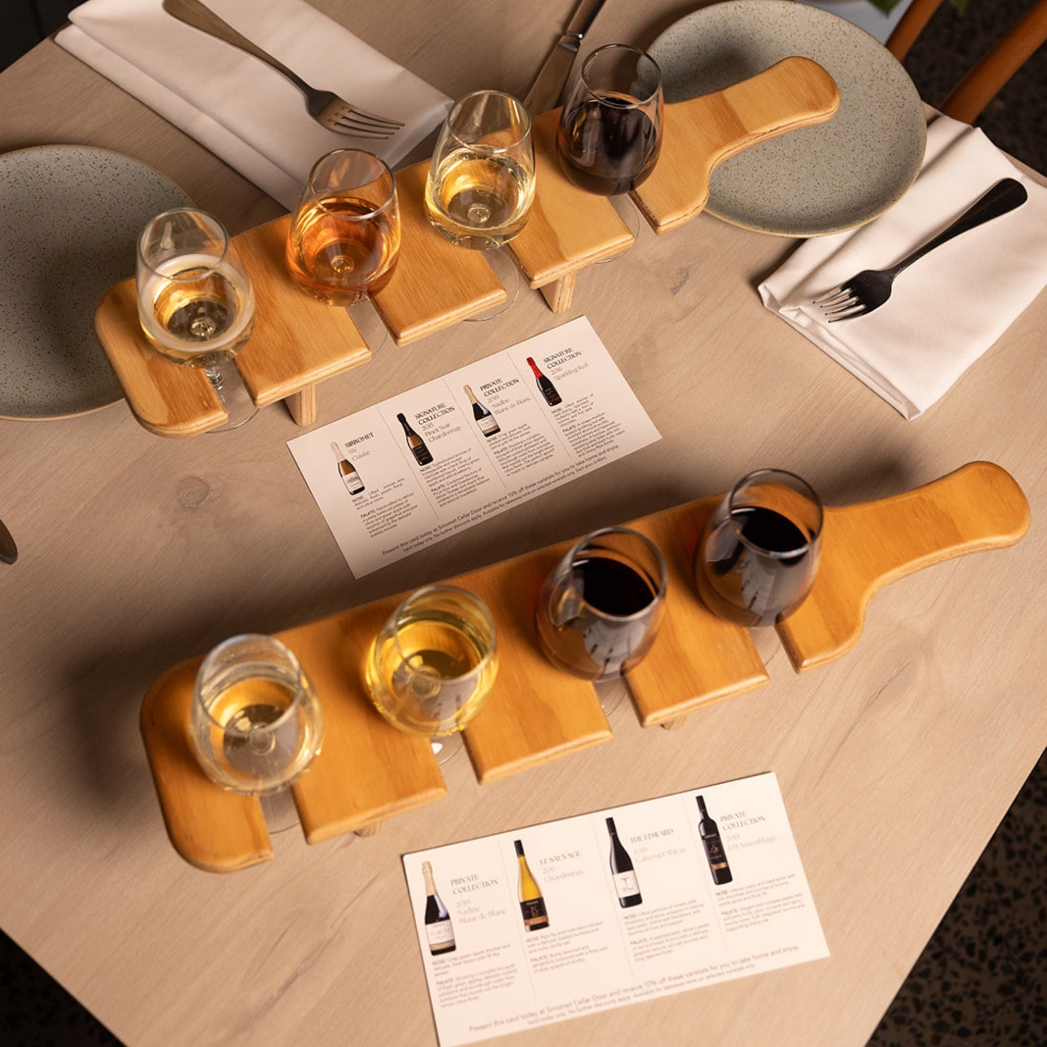 Wine flights